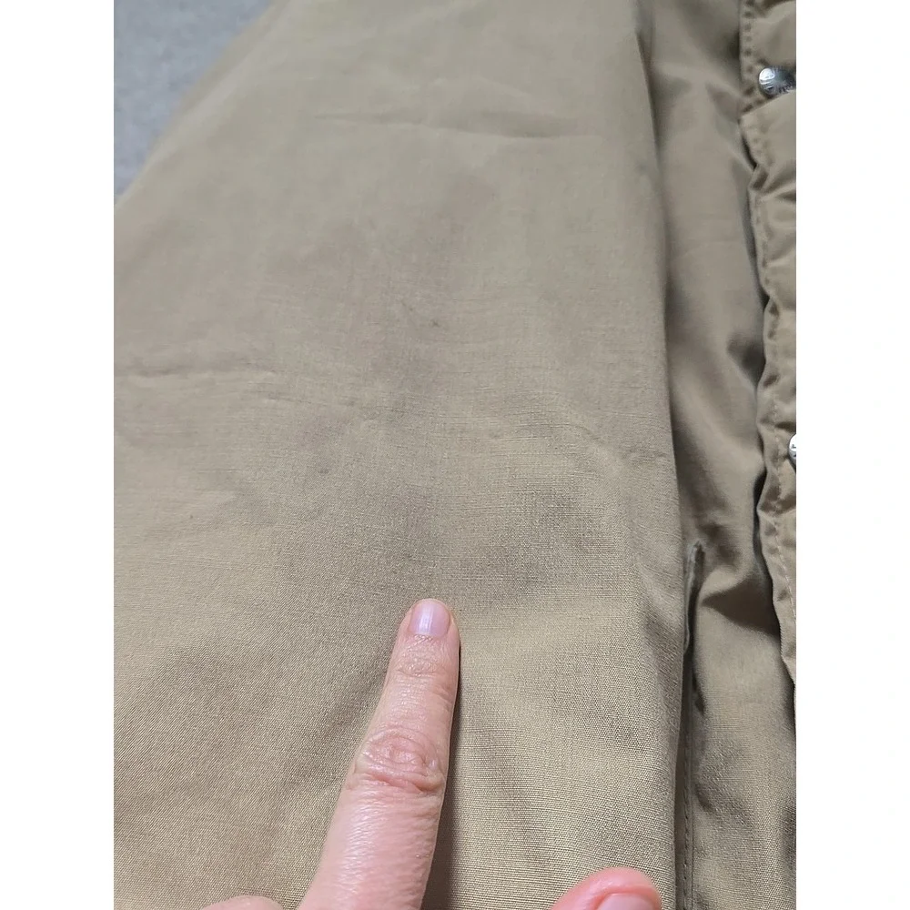 THE NORTH FACE (USA) Vintage Serow Prime Goose Down Tan Winter Parka Coat ~ L‎